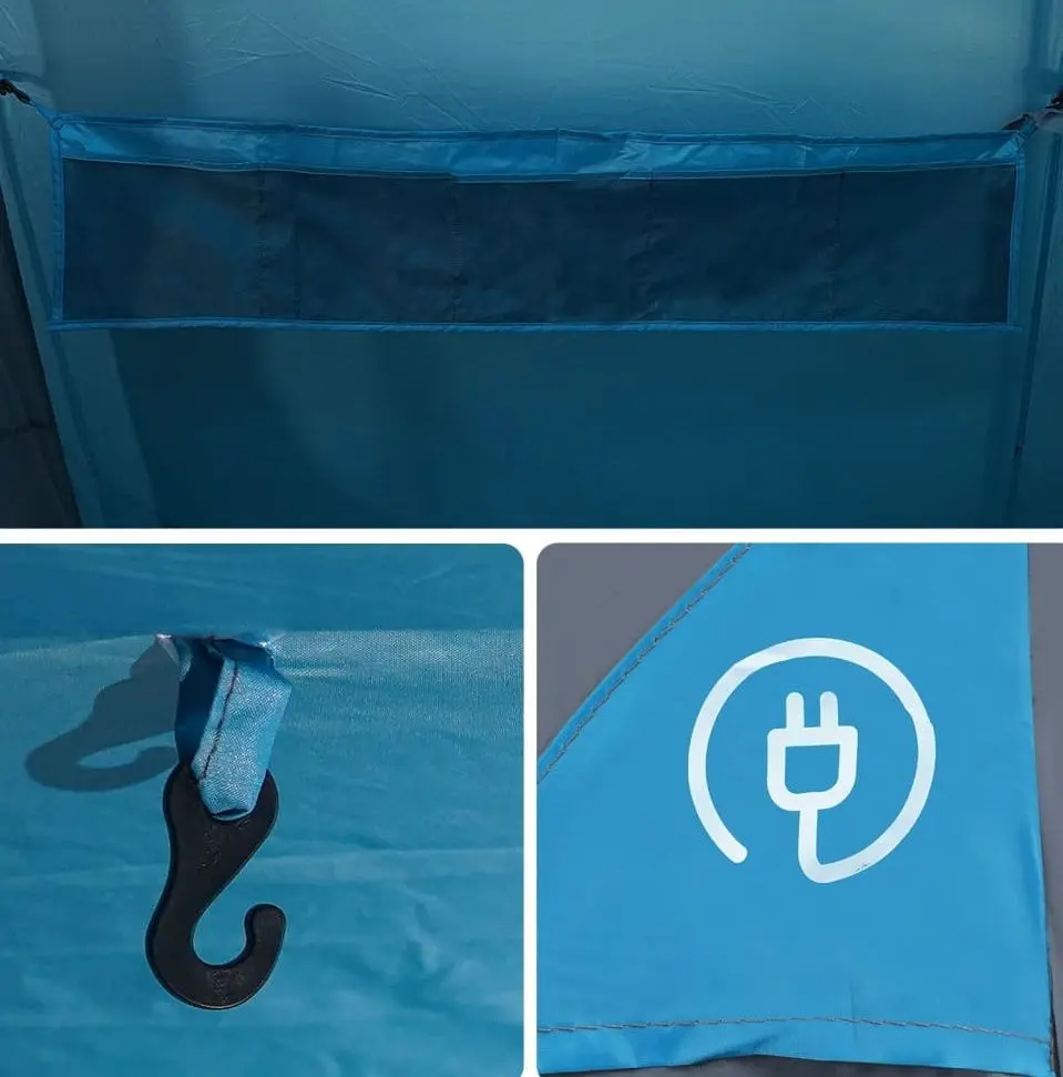 Палатка VidaXL Tunnel 94617 (Blue/Grey)