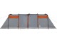 Палатка VidaXL Tunnel 94618 (Grey/Orange)