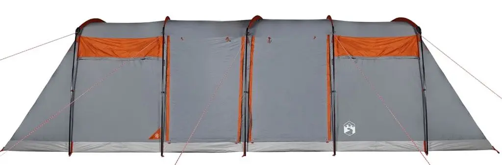 Палатка VidaXL Tunnel 94618 (Grey/Orange)