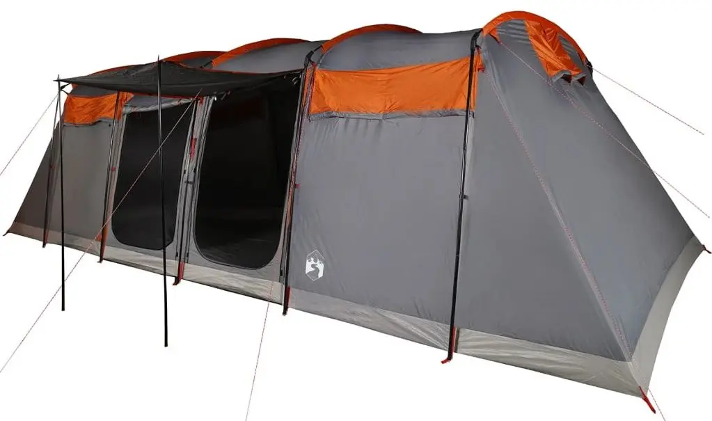 Палатка VidaXL Tunnel 94618 (Grey/Orange)