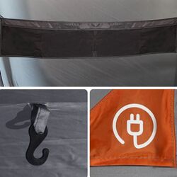 Cort VidaXL Tunnel 94621 (Grey/Orange) Thumb