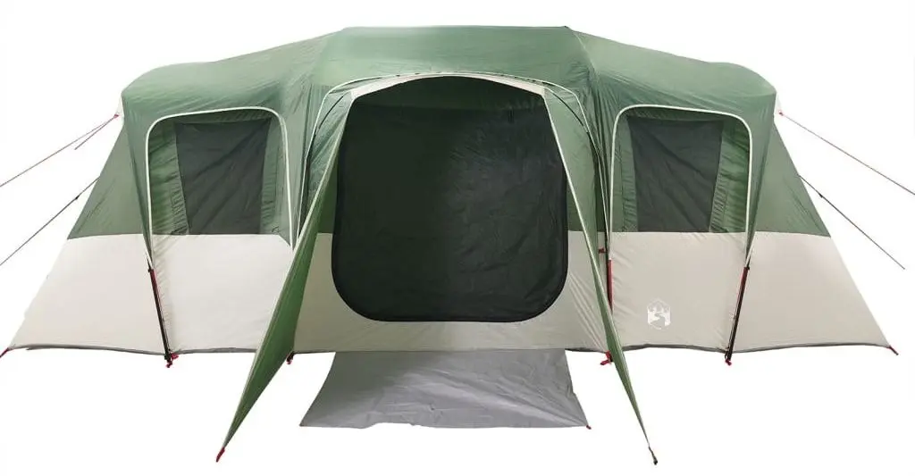 Палатка VidaXL Tunnel 94707 (Grey/Green)