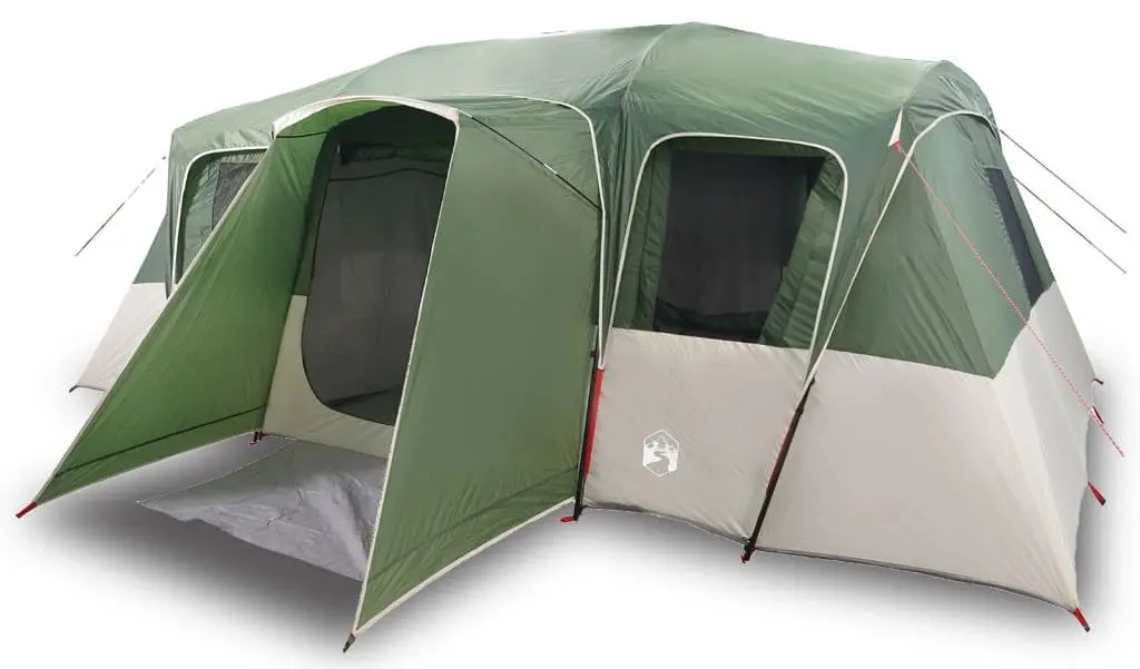 Палатка VidaXL Tunnel 94707 (Grey/Green)