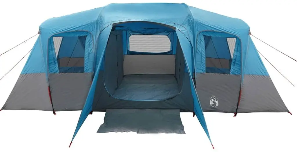 Палатка VidaXL Tunnel 94708 (Grey/Blue)