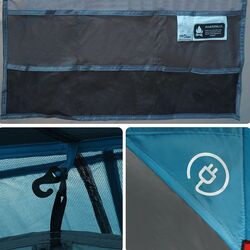 Палатка VidaXL Tunnel 94708 (Grey/Blue) Thumb