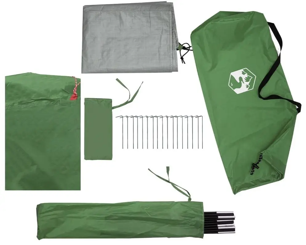 Cort VidaXL Tunnel 94734 (Green/Grey)