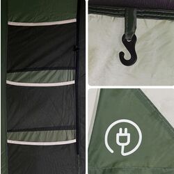 Cort VidaXL Tunnel 94734 (Green/Grey) Thumb