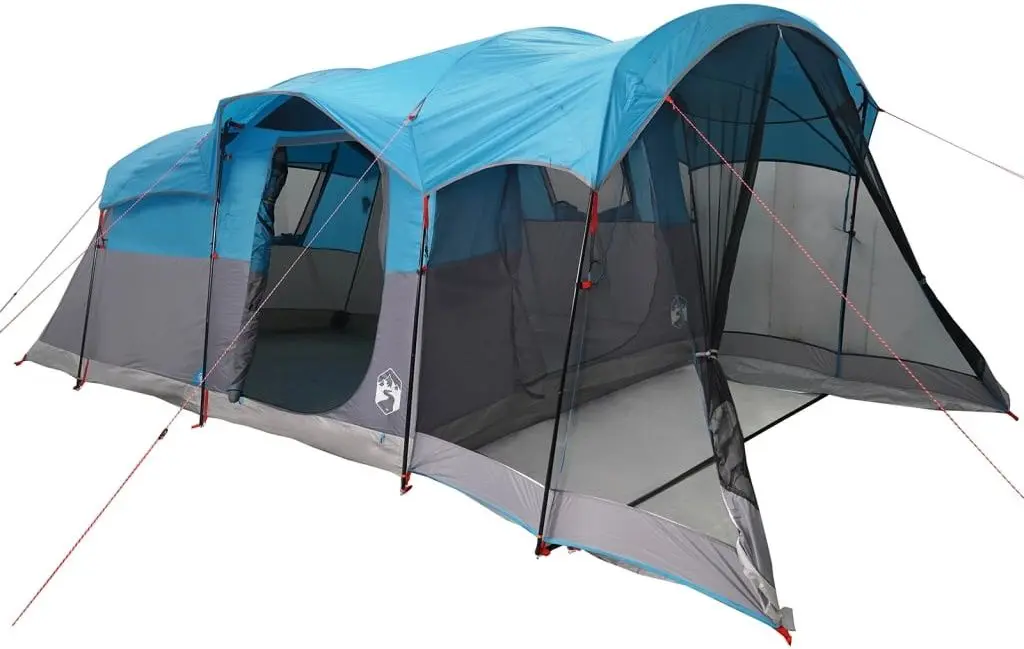 Палатка VidaXL Tunnel 94786 (Grey/Blue)