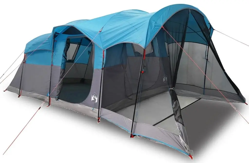 Палатка VidaXL Tunnel 94786 (Grey/Blue)