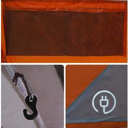 Cort VidaXL Tunnel 94787 (Grey/Orange) Thumb