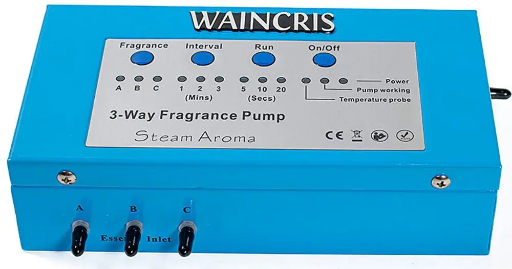 Дозатор ароматов для хамамов и паровых бань Waincris Aroma 3 WAR3EP (Blue) - 2