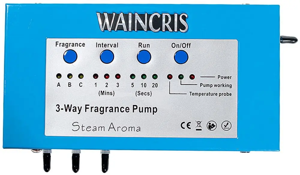 Дозатор ароматов для хамамов и паровых бань Waincris Aroma 3 WAR3EP (Blue)