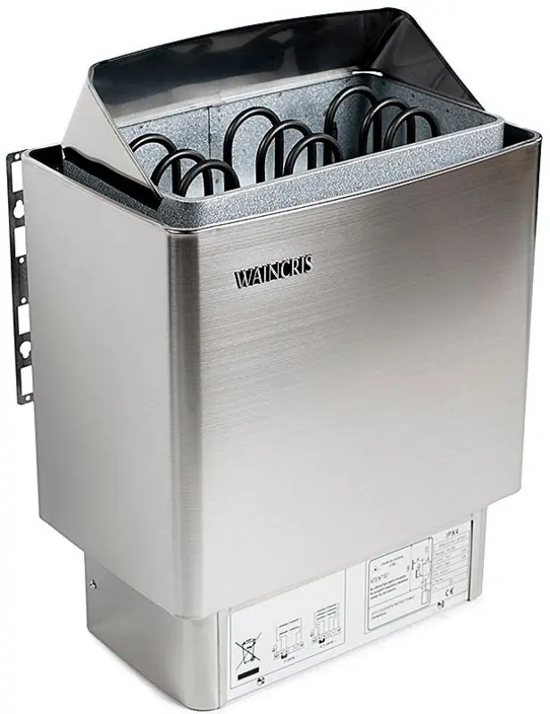 Комплект электрокаменка+парогенератор Waincris One Touch SPA WOTS45ST (Grey)