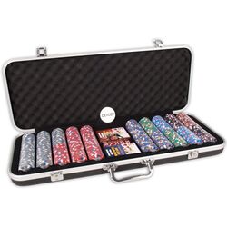 Set pentru poker Buffalo DLX 500 (Black)