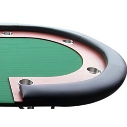Masa pentru poker Buffalo 7100.789B (Black/Green) Thumb
