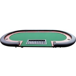 Masa pentru poker Buffalo 7100.789B (Black/Green) Thumb