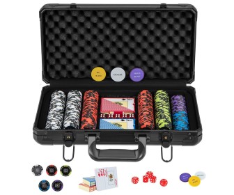 Set pntru poker Costway UY10090BK