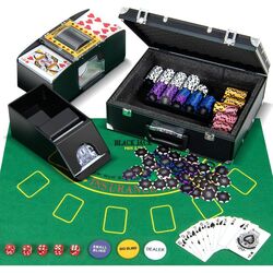 Набор для покера Costway UY10099BK (Black)