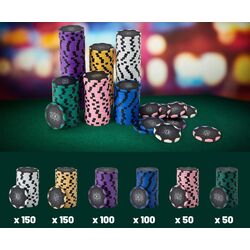 Набор для покера Costway UY10100BK (Black) Thumb