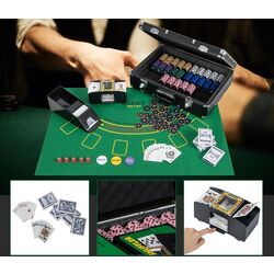 Набор для покера Costway UY10100BK (Black) Thumb