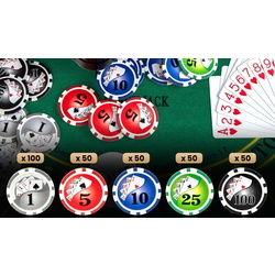 Set pentru poker Costway UY10129BK (Black) Thumb