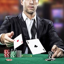 Set pentru poker Costway UY10130BK (Black) Thumb