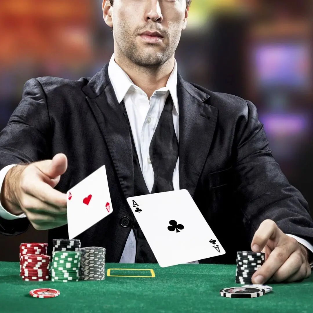 Set pentru poker Costway UY10130BK (Black)