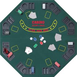 Столешница для покера HG Pliabila (Black/Green)