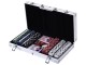 Set pentru poker Homcom A70-014V01 (Silver)