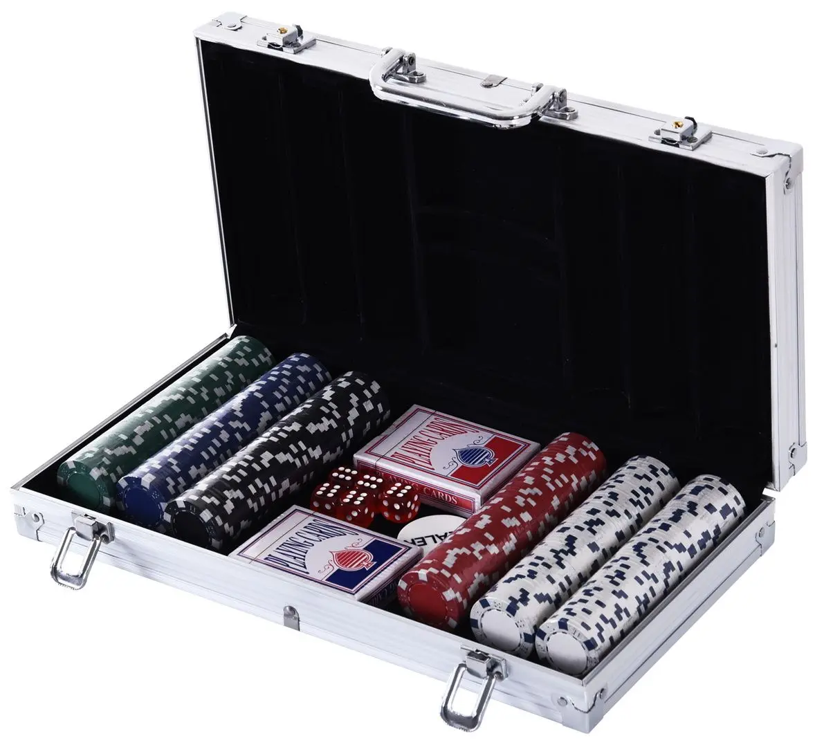 Набор для покера Homcom A70-014V01 (Silver)