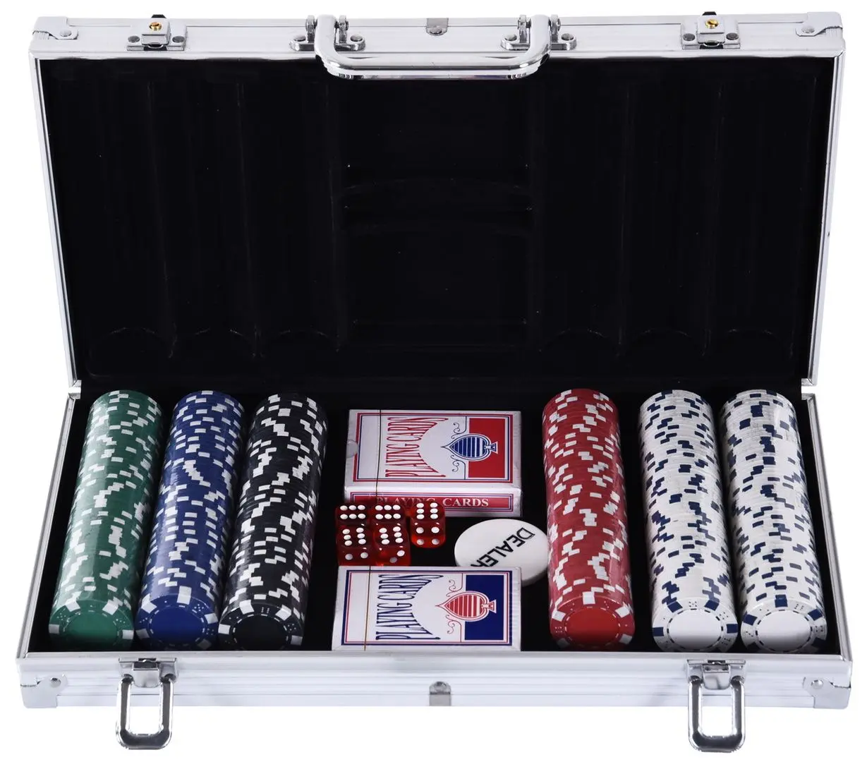 Набор для покера Homcom A70-014V01 (Silver)