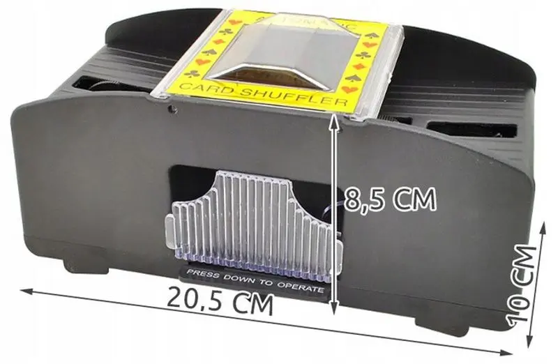 Mașină de amestecat cărți de joc Malatec 0785 (Black) - 3