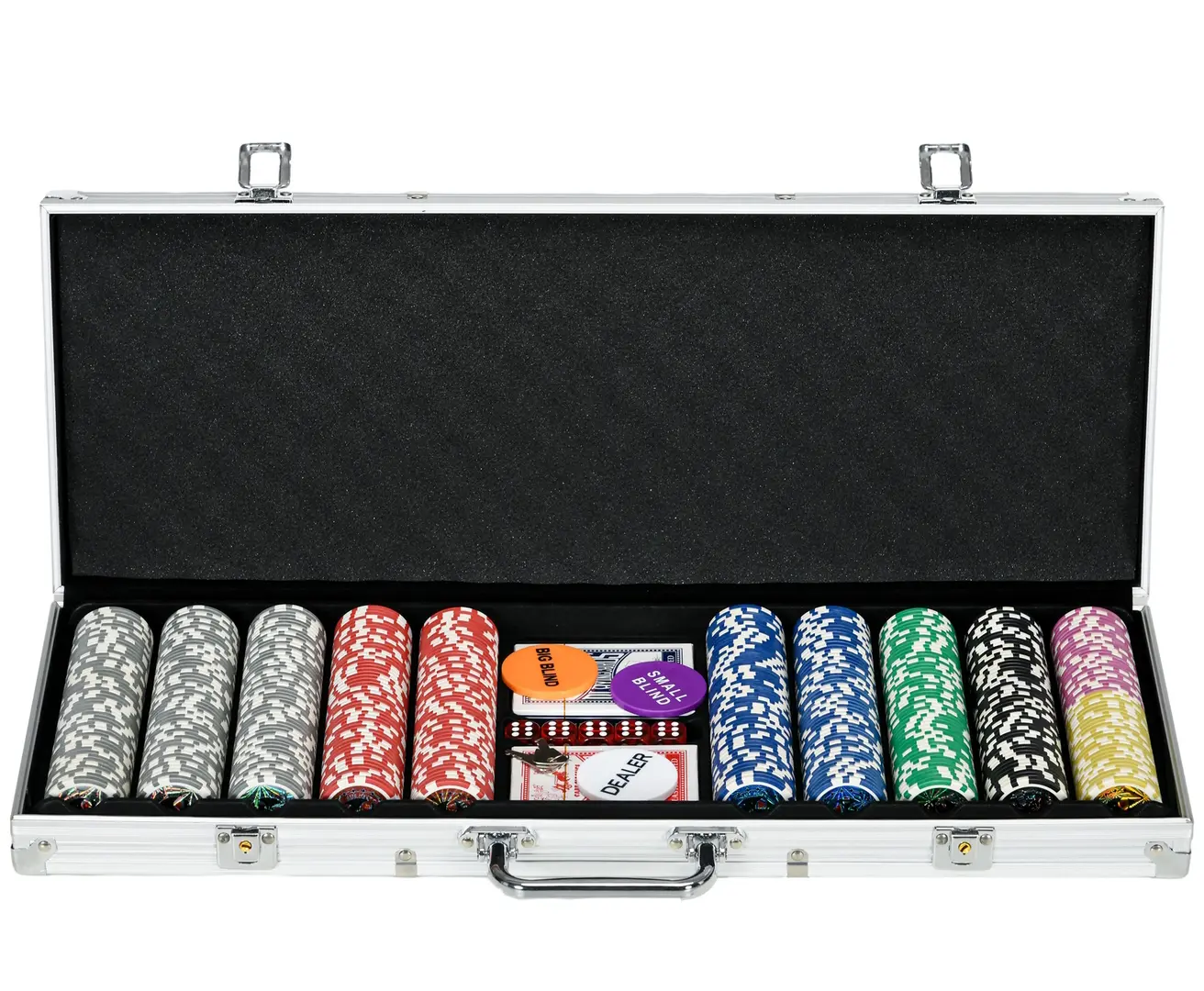 Set poker Sportnow A70-086V01SR (Silver)