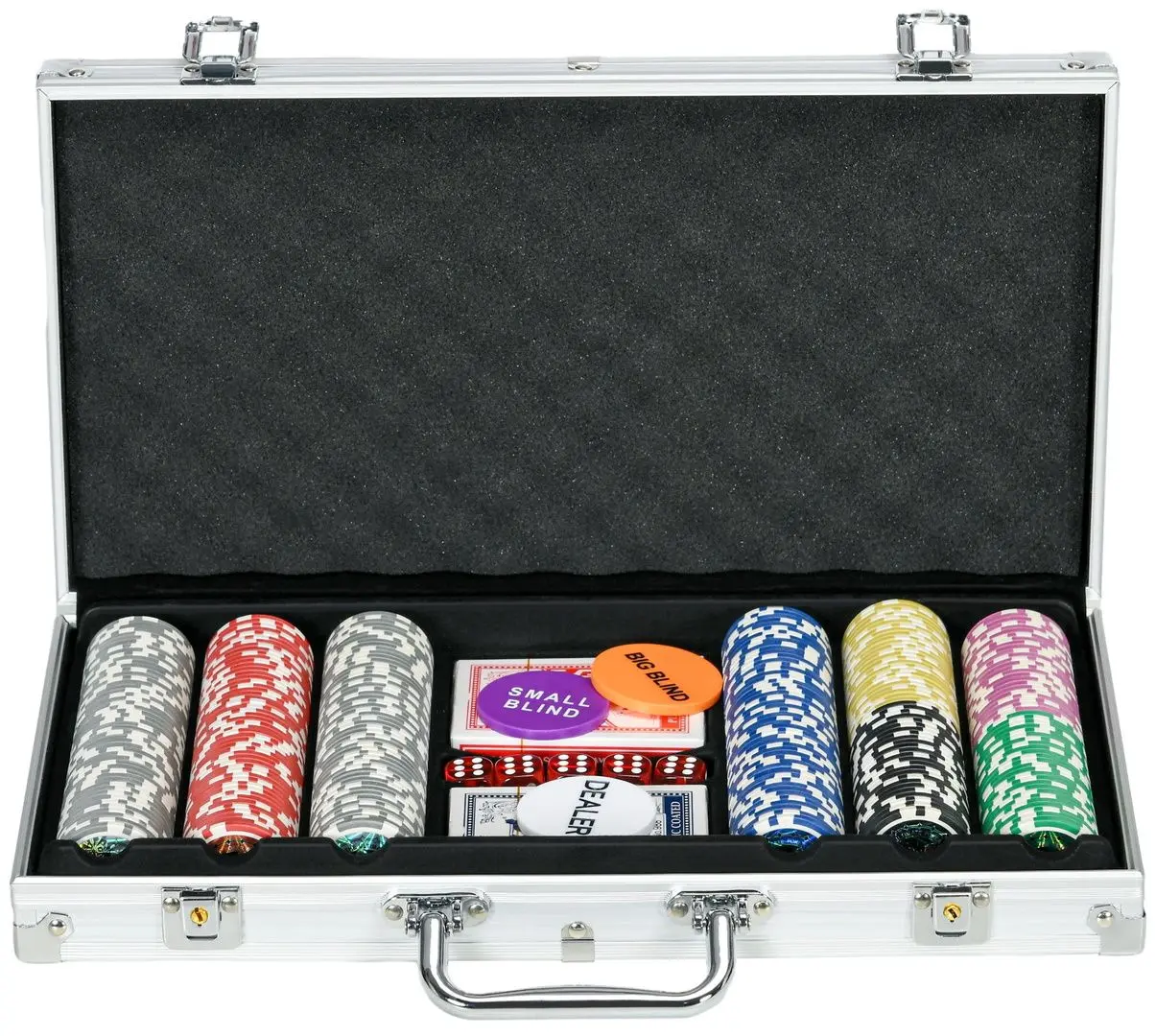 Set pentru poker Sportnow A70-086V00SR (Silver)