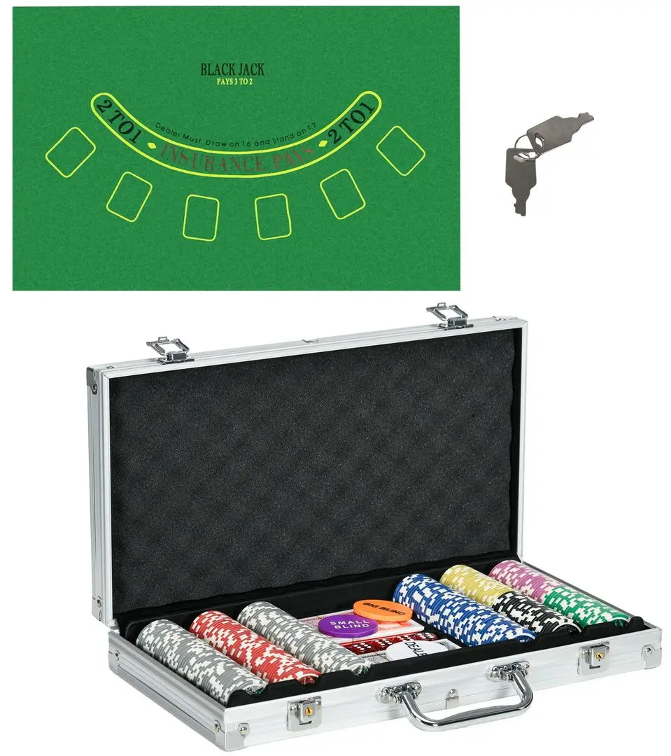 Set pentru poker Sportnow A70-086V00SR (Silver)