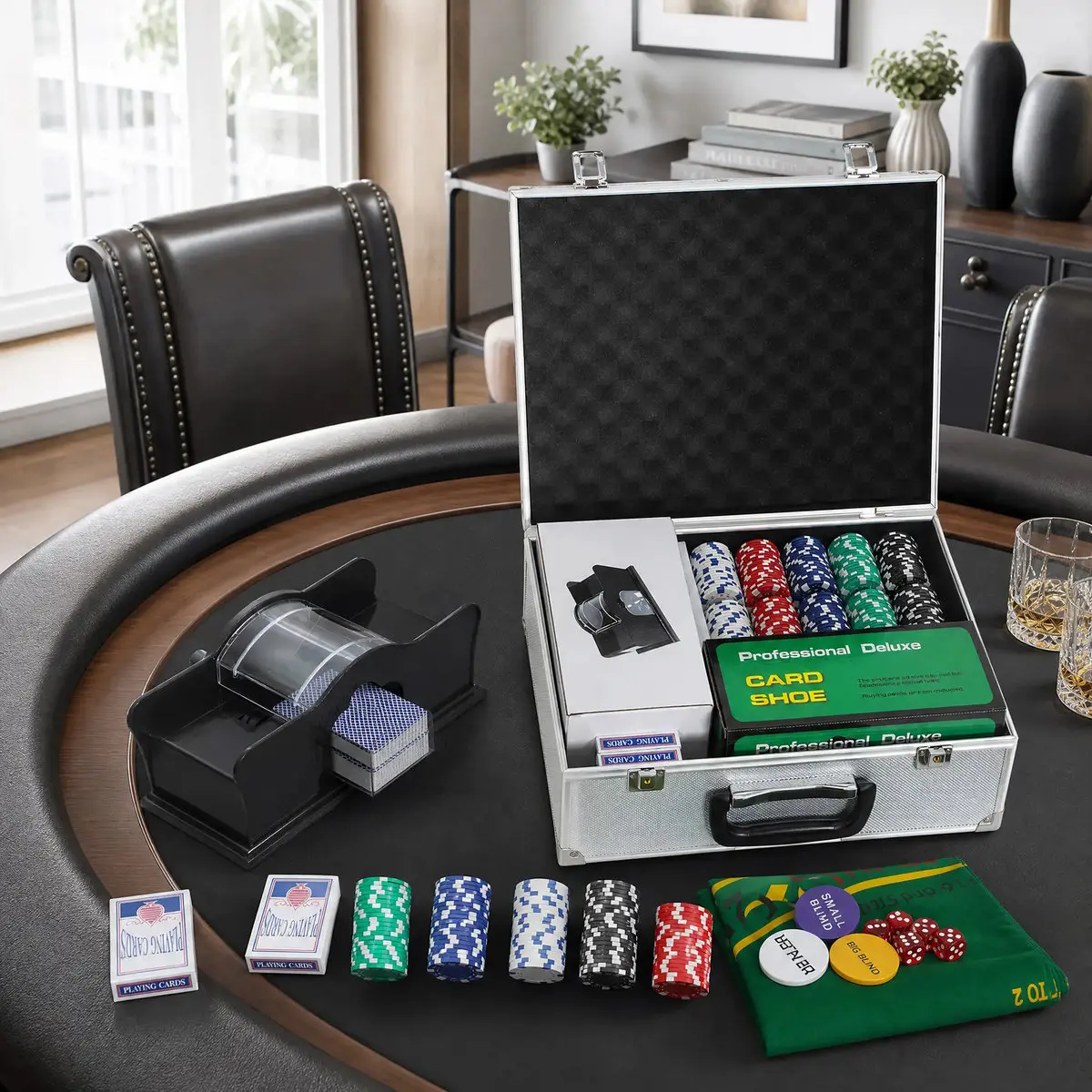 Set poker Sportnow A70-128V00SR (Silver) - 4