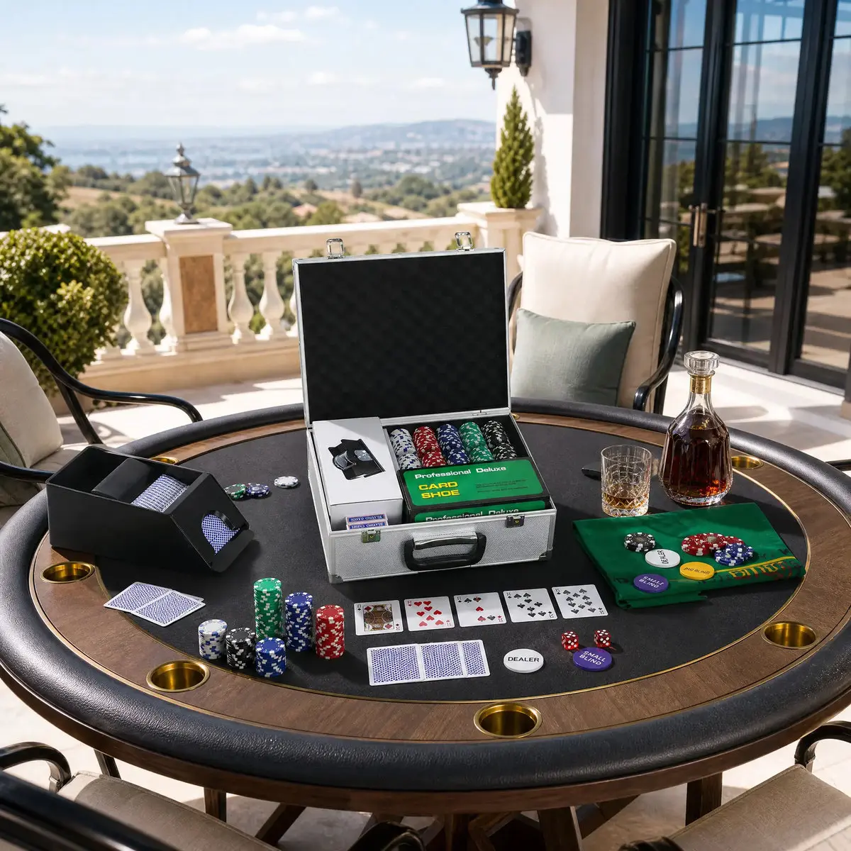 Set poker Sportnow A70-128V00SR (Silver) - 5