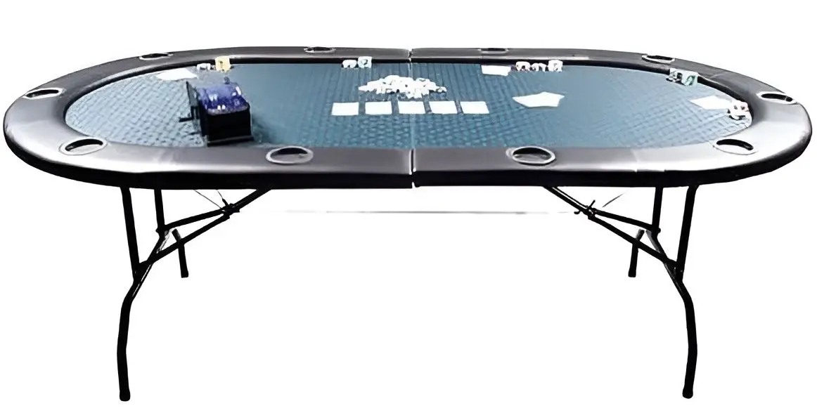 Masa pentru poker Tat Biliard Pliabila (Black/Grenn) - 3