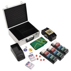 Set pentru poker vidaXL 80410 (White)