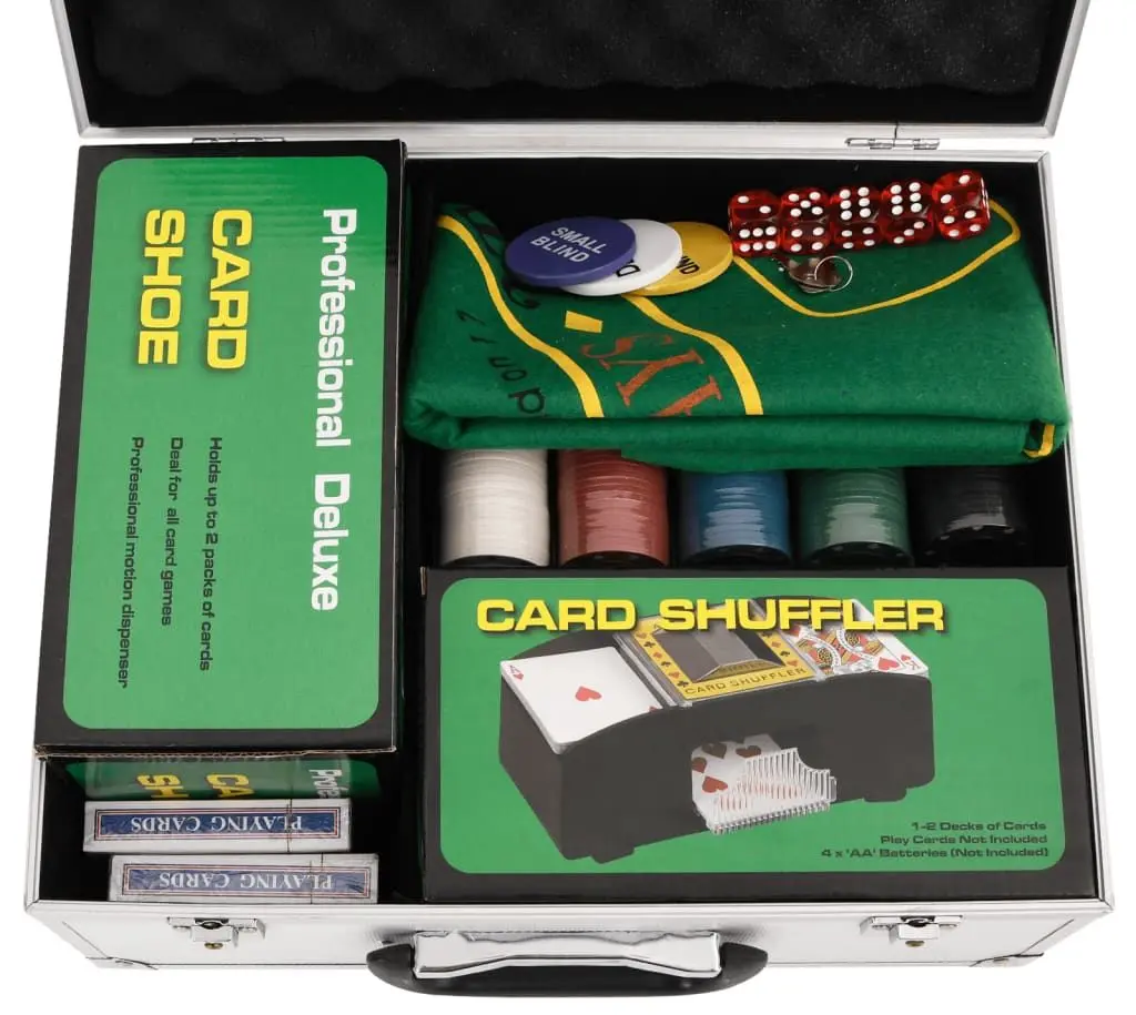 Набор для покера vidaXL 80410 (White)