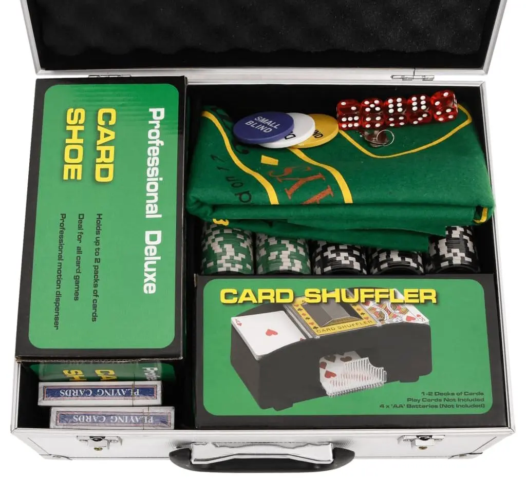 Set pentru poker VidaXL 80411 (Silver)
