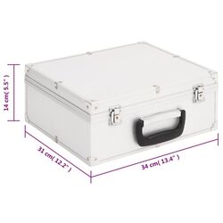 Set pentru poker VidaXL 80411 (Silver) Thumb