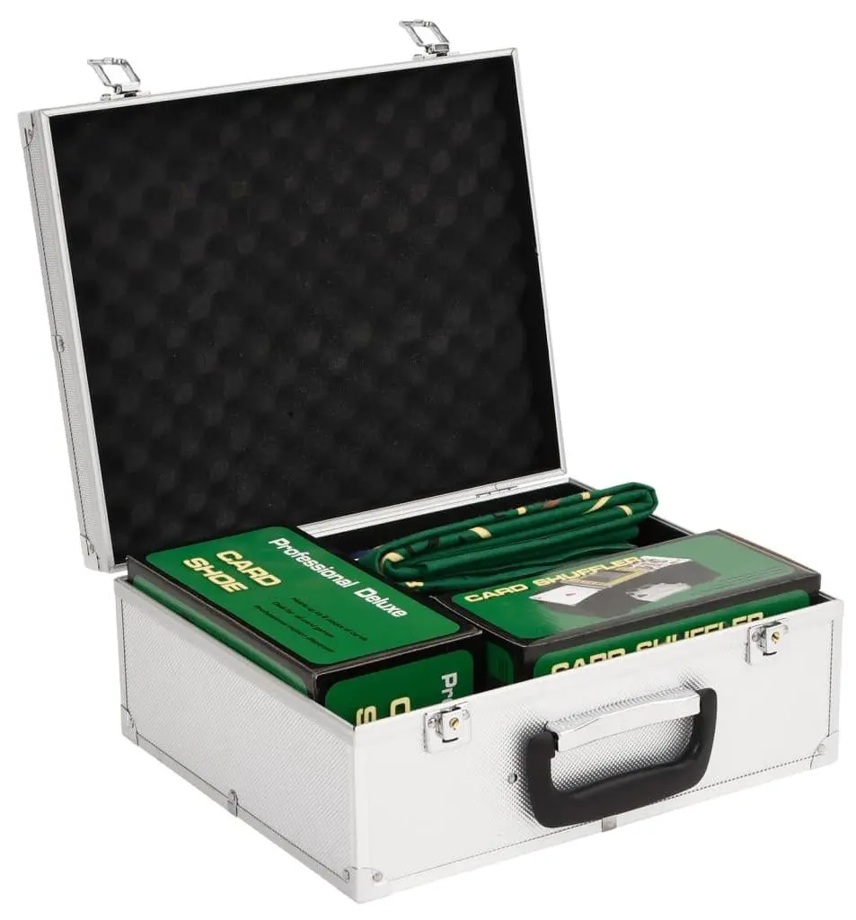 Set pentru poker VidaXL 80412 (Silver)