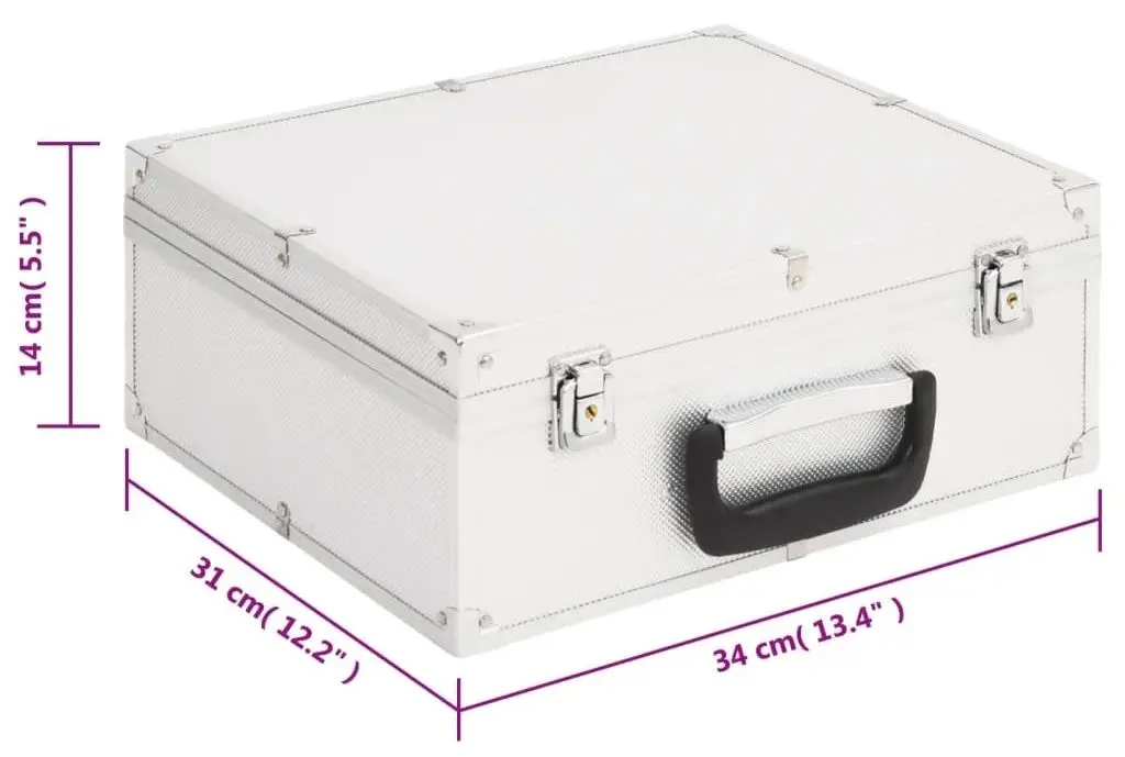 Set pentru poker VidaXL 80412 (Silver)