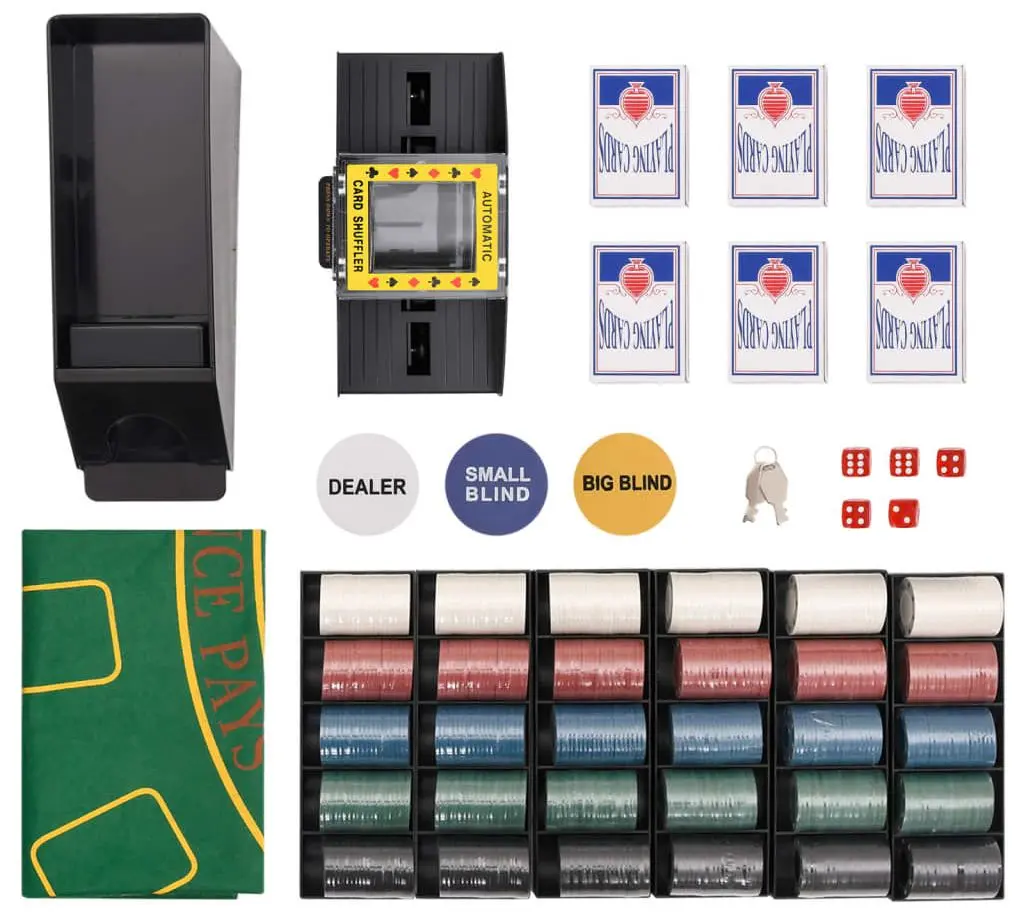 Набор для покера vidaXL 80413 (White)