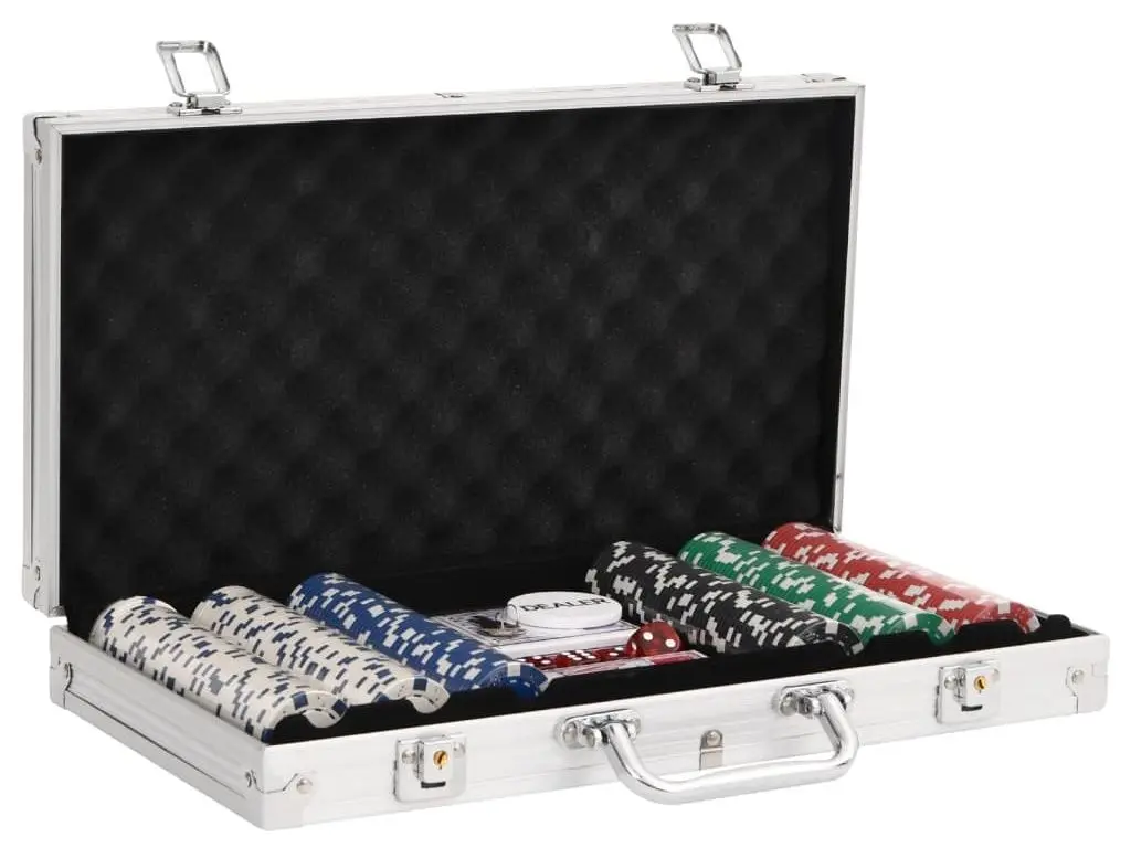 Набор для покера VidaXL 80416 (Silver)