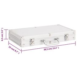 Набор для покера VidaXL 80416 (Silver) Thumb