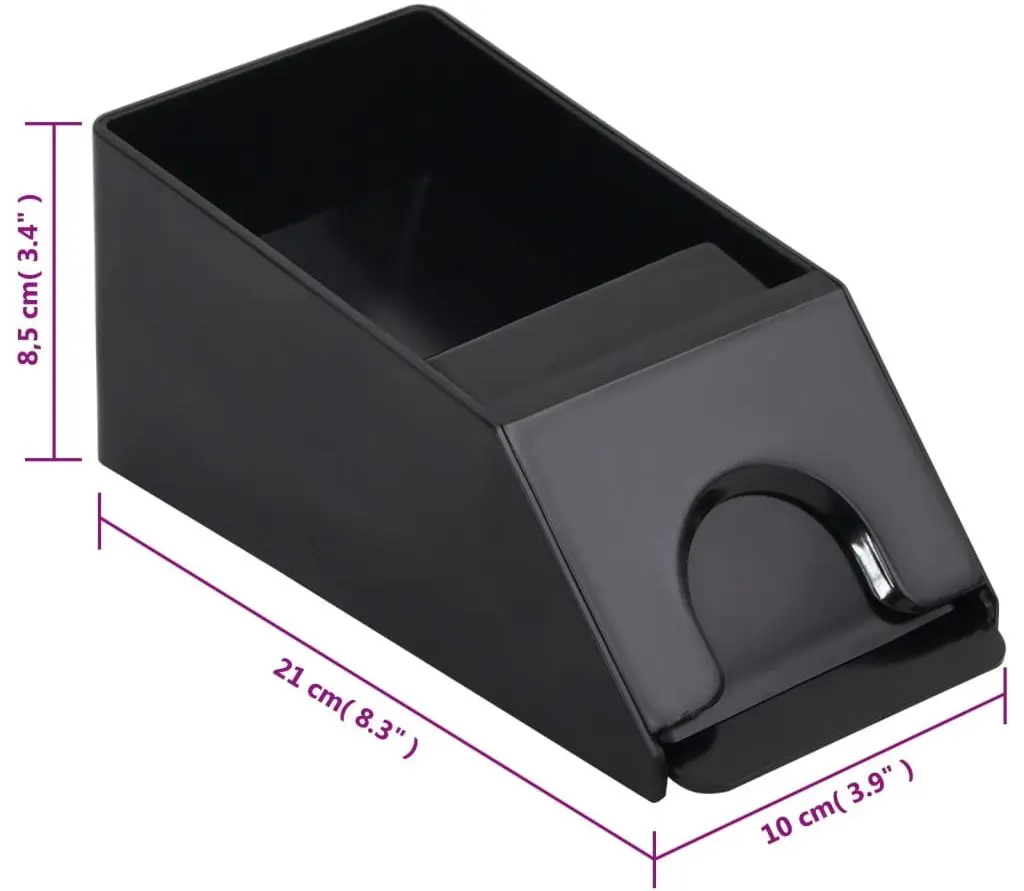 Подставка для карт VidaXL 80420 (Black)