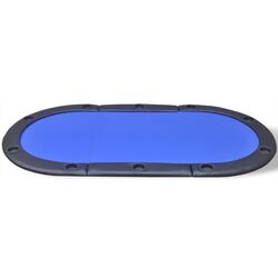 Покерная столешница VidaXL 80136 (Blue/Black) Thumb