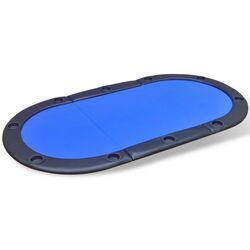 Покерная столешница VidaXL 80136 (Blue/Black)